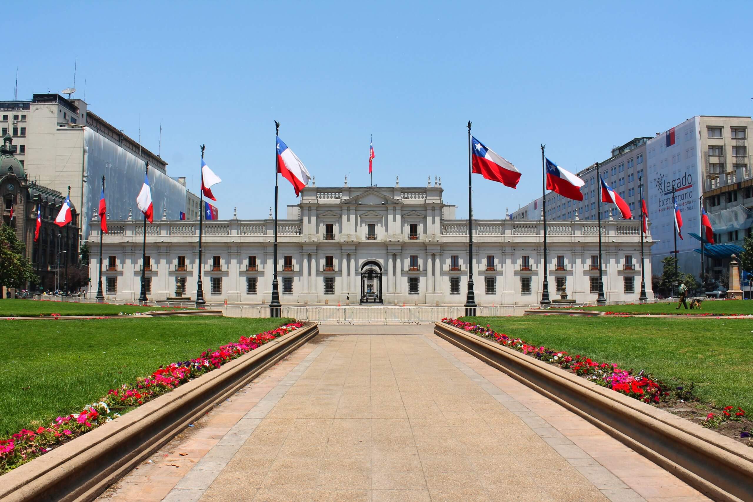 La Moneda Palace, Chile.